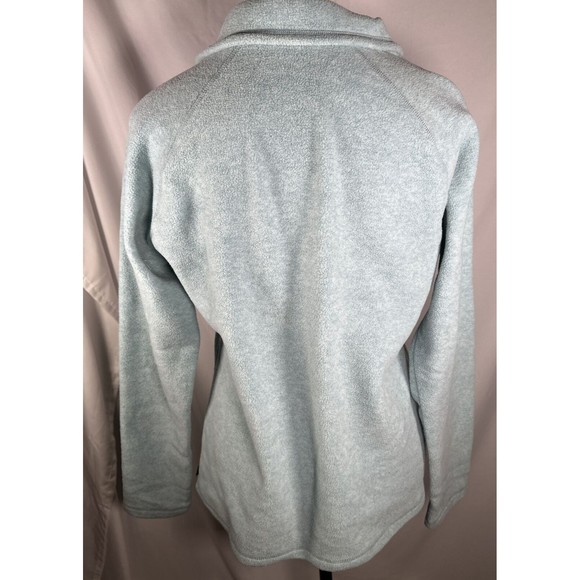Eddie Bauer Women's Long Sleeve 1/4 Zip Soft Fleece - Size S Sea Green - Picture 3 of 6